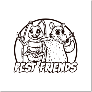 Pest Friends (Lineal) Posters and Art